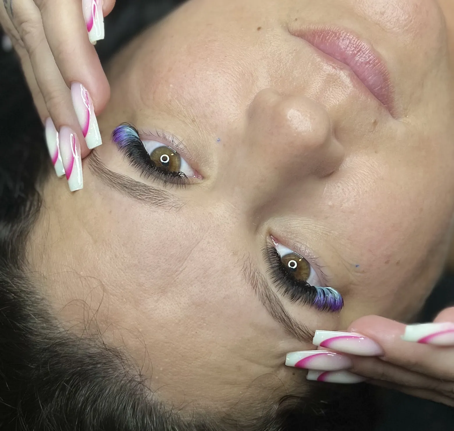 Wimpernverlängerung Ergebnis