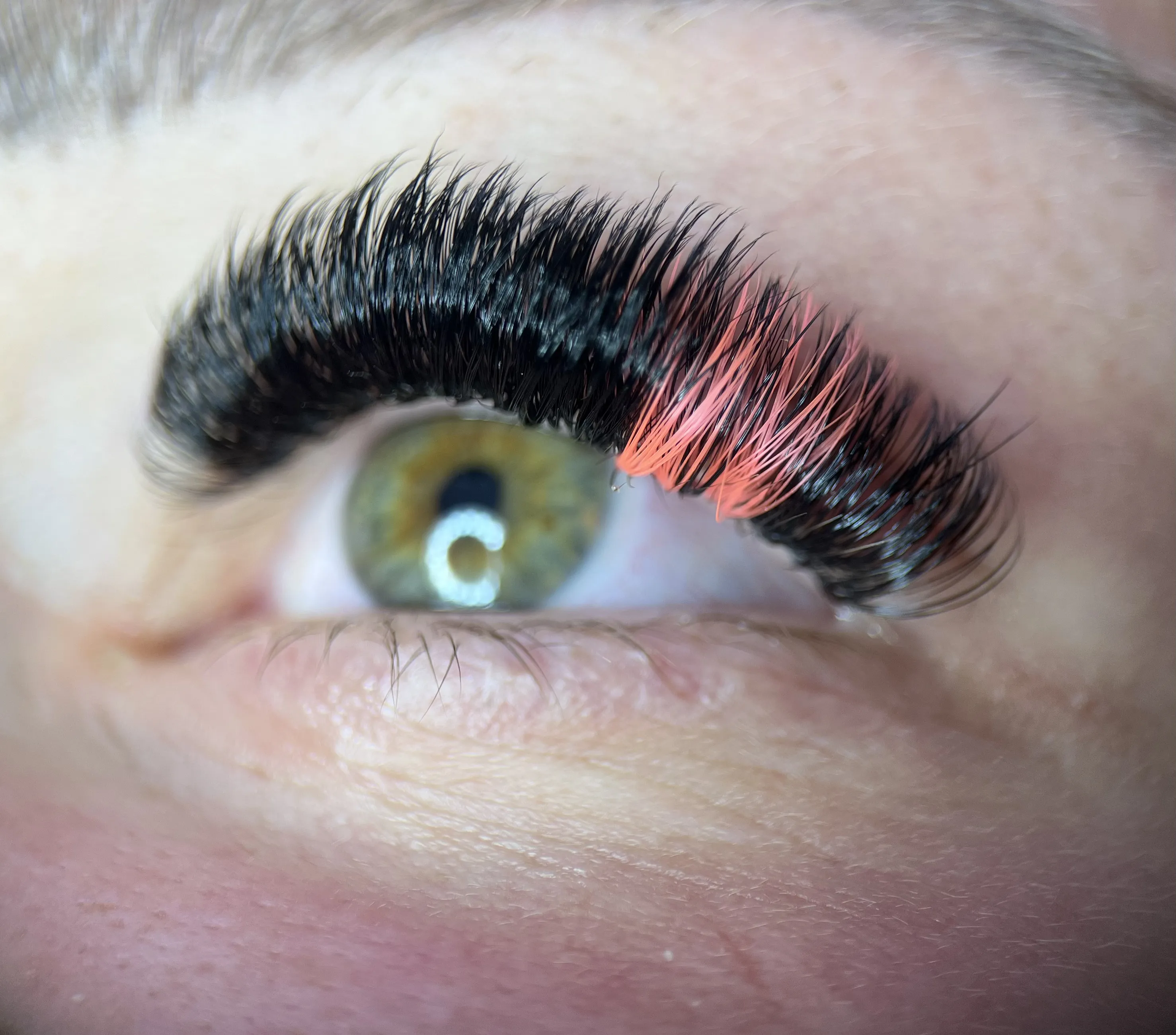 Wimpernverlängerung Ergebnis